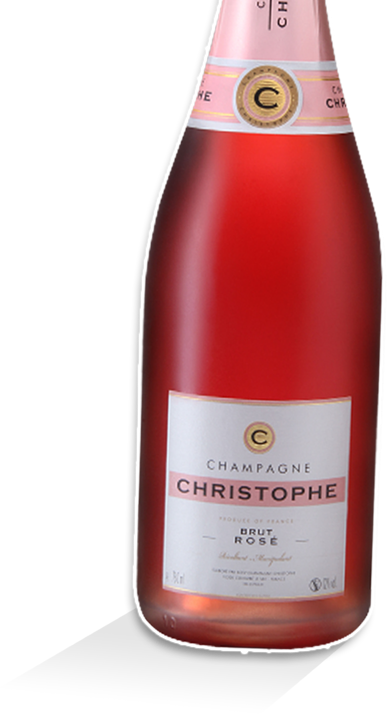 Brut Rosé champagne christophe